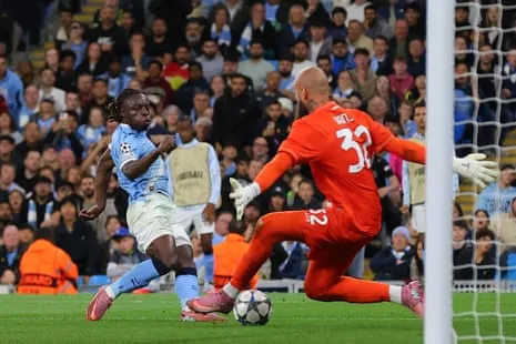 Doku Seals Manchester City's Victory Over Napoli Following De Bruyne's Early Return Comeback